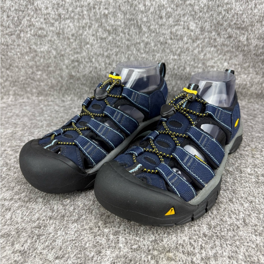 Women's 9 Keen Newport H2 Waterproof Navy Blue Hiking Sport Sandals